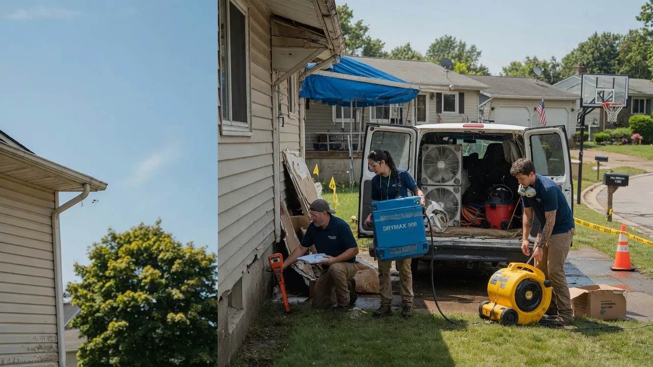 Ceiling Leak Cleanup in Battle Creek, IA near me